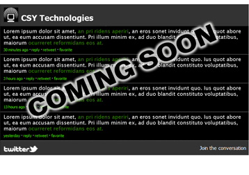 csy technologies twitter coming soon
